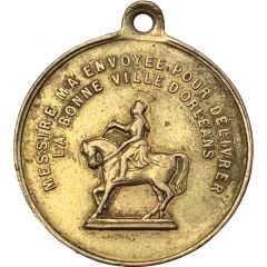 Medal - Inauguration of the Joan of Arc statue in Orléans