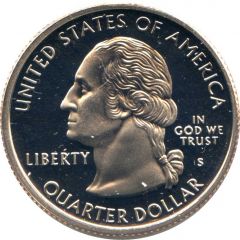 1/4 Dollar `Washington Quarter` Georgia