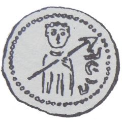 Denier Bracteate - Mieszko III the Old Gniezno or Kalisz mint