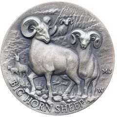 Medal - Longines Symphonett Big Horn Sheep