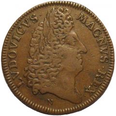 Jeton - Louis XIV - Bâtiments du roi