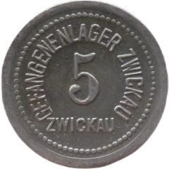 5 Pfennig - Zwickau Gefangenenlager