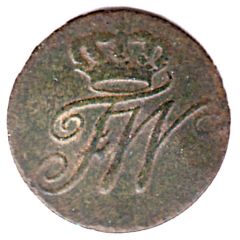 1 Pfennig - Frederick William Ⅲ