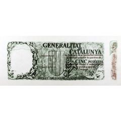 5 Pesetas Generalitat de Catalunya, Trial