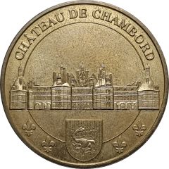 Monnaie de Paris Tourist Token - Château de Chambord Armoiries
