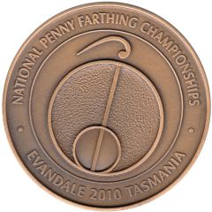 Medal - Evandale National Penny Farthing Championships