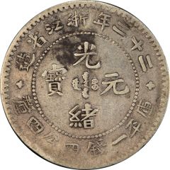 20 Fen - Guangxu Eight characters