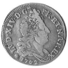 10 Sols with four crowns - Louis XIV