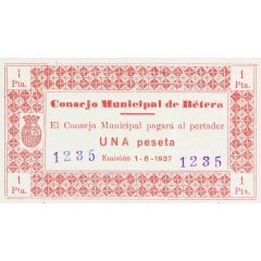 1 Peseta Bétera