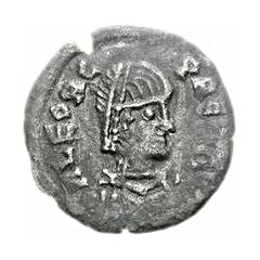 1/4 Siliqua In the name of Leo I
