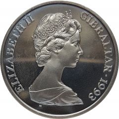 1 Crown - Elizabeth II Queen Anne