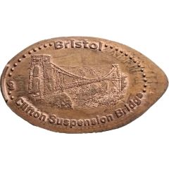 Clifton Suspension Bridge, Bristol - Pressed Penny