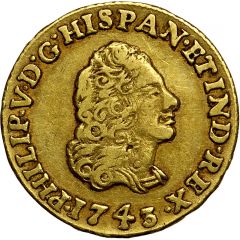 1 Escudo - Felipe V