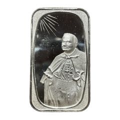 1 Oz Silver - The Dahlonega Mint Pope John Paul II