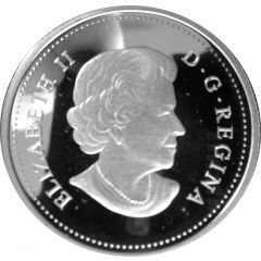1 Dollar - Elizabeth II Parks Canada, gold plated