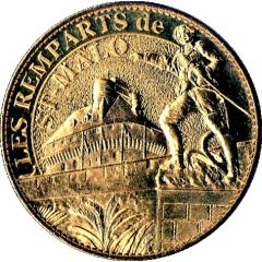 Token - Arthus Bertrand - Tresors de France Les Remparts de St-Malo