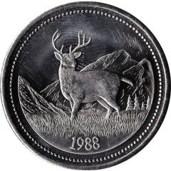 Souvenir Dollar - Jasper, Alberta