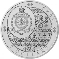 2 Dollars - Charles III Golden Eagle