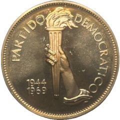 Medal - Curacao Democratic Party