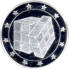 Token - 25 Countries of the European Union Rubik cube