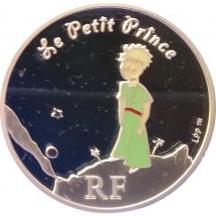 1 1/2 Euro The Little Prince on his planet