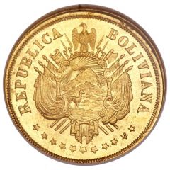20 Centavos Gold Pattern