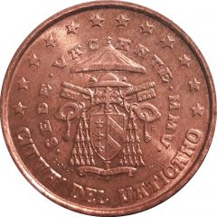 2 Euro Cents - Sede Vacante