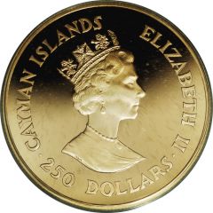 250 Dollars - Elizabeth II Coronation of Queen Elizabeth II