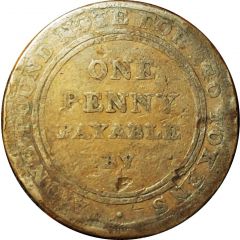 1 Penny Staffordshire - Bilston / S. Fereday