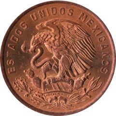 20 Centavos Type 2 National Emblem