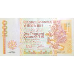1000 Dollars Standard Chartered Bank