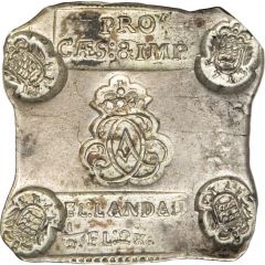 1/2 Gulden / 2 Kreuzer - Charles Alexander Siege Coinage