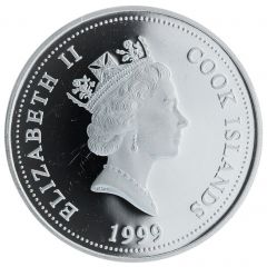 1 Dollar - Elizabeth II Shortleaf milligania