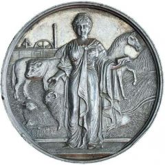 Medal - The International Agricultural Society of Victoria Agricultural Award