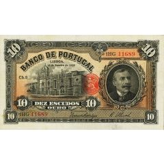 10 Escudos 3rd. print