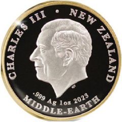 1 Dollar - Charles III 1st Portrait - Edoras, Silver Proof