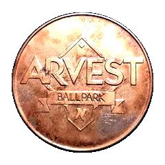 Token - Arvest Ballpark Springdale, Arkansas