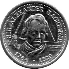 Medal - Canadian Explorers Sir Alexander Mackenzie