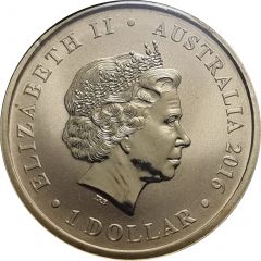 1 Dollar - Elizabeth II 4th Portrait - Gumnut Babies