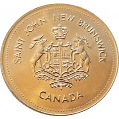 Souvenir Trade Dollar - St John New Brunswick Loyalist Days