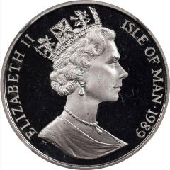 1 Crown - Elizabeth II Persian Cat, Platinum Issue