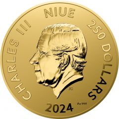 250 Dollars - Charles III Year of the Dragon