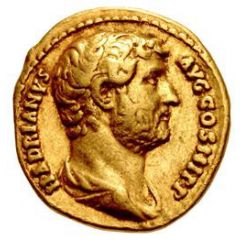 Aureus - Hadrian RESTITVTORI AFRICAE, Africa