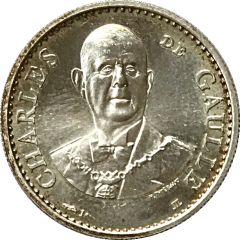 Token - Cinquième République Charles de Gaulle 1958-1988