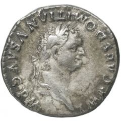 Denarius - Domitian TR P COS VII DES VIII P P