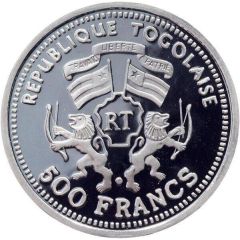 500 Francs CFA Apollo 11, Launch