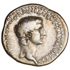 Drachm - Germanicus and Augustus DIVVS AVGVSTVS