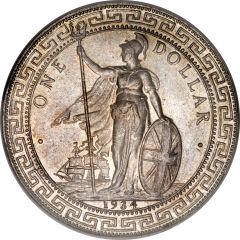 1 Dollar British Trade Dollar