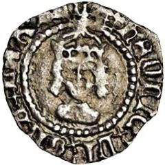 1/2 Penny - Henry VIII 1st coinage
