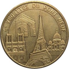 Token - Médailles et Patrimoine - Paris - Vedettes du Pont-Neuf